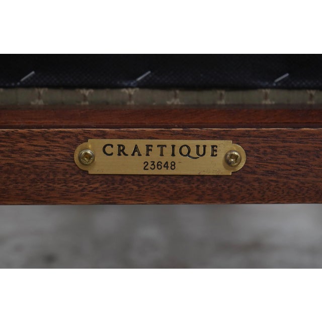 Set of 8 Craftique Ball & Claw Mahogany Dining Room Chairs For Sale - Image 11 of 12