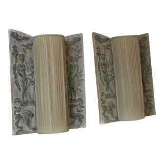 1930s Rare Wall Lights by Erling Valldeby - a Pair For Sale