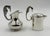 Mid-Century Modern 1950s Los Castillo Taxco Seahorse Silver Plate Creamer & Sugar Set For Sale - Image 3 of 18