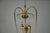 Glass Gilded Brass Chandelier attributed to Pietro Chiesa for Fontana Arte, Italy, 1950s For Sale - Image 7 of 18