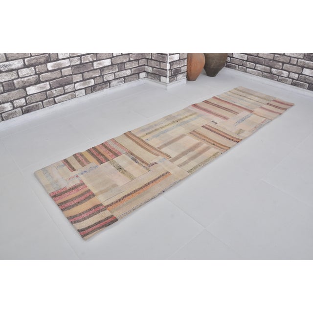 Handmade wool carpet in Turkish Anatolia , Vintage Oushak Rug,Turkish Vintage Anatolian Rug, Handmade wool Rug . One Of...