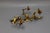 Hollywood Regency Gilt Tole Metal Triple-Arm Floral Wall Candle Sconce, 1970s For Sale - Image 15 of 18
