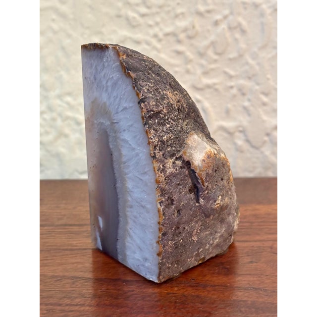 Late 20th Century Cut Agate Rock, Likely From Brazil For Sale - Image 4 of 10