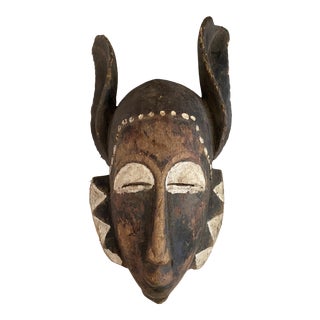 Old Mossi Mask With Horns Burkina Faso African Art For Sale