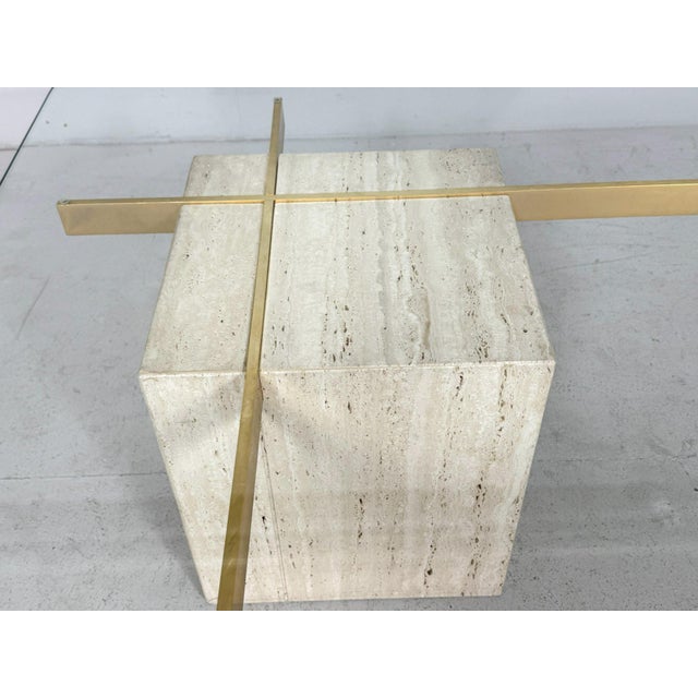 Artedi Travertine Coffee Table, Italy, 1970s For Sale - Image 18 of 18