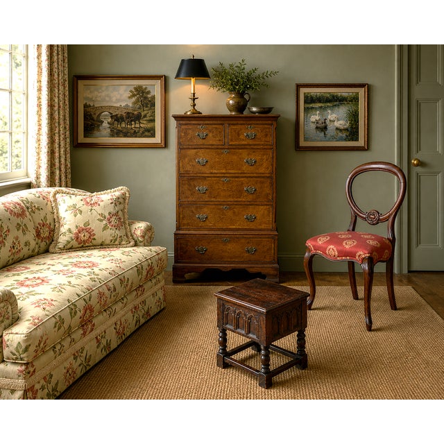 English country style—where a collected, layered mix of furniture and objects is shaped by use, comfort, and time. A late...