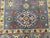 Textile Gray Kazak Wool Rug With Colorful Tribal Motifs, 3'4" X 4'9" For Sale - Image 7 of 13