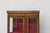 Wood 19th Century French Louis XV Vitrine Curio Cabinet With Marble Top & Ormolu For Sale - Image 7 of 18