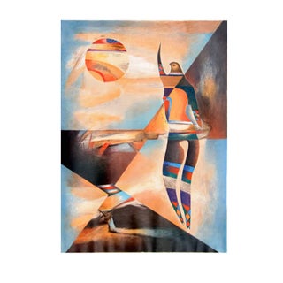 Neal Doty, "Ancient Astronaut," Serigraph For Sale