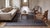 8x10 Gray Hand-Knotted Wool Viscose Striated Texture Solid Open Field Carpet Rug For Sale - Image 10 of 13