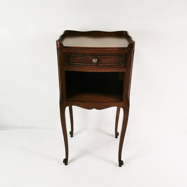 Louis XV Style Cabinet with Drawer, France, 1950s For Sale - Image 9 of 16