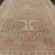 Vintage Turkish Oushak Rug With Geometric Design in Soft Red, and Light Green 2'6"x3'10" For Sale In Atlanta - Image 6 of 9