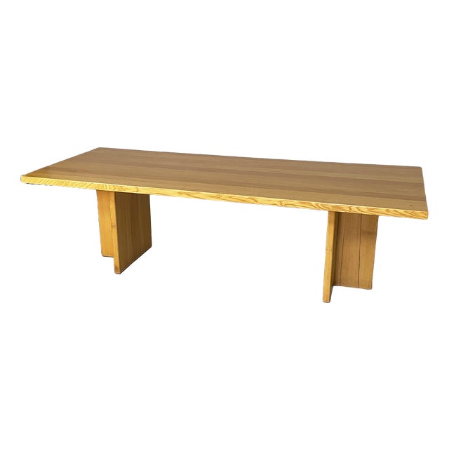 Italian Console Table in Wood, 1970s For Sale