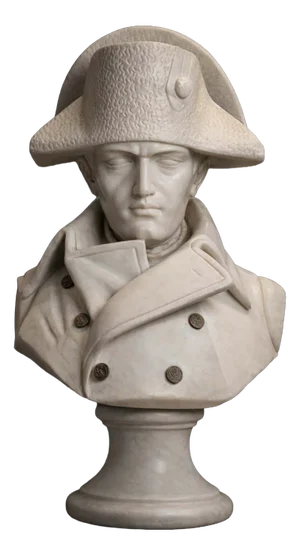 Bust of Napoleon Bonaparte, 1800s, Carrara Marble