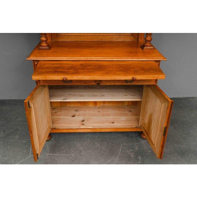 Gründerzeit Sideboard in Oak, 19th Century For Sale - Image 15 of 18