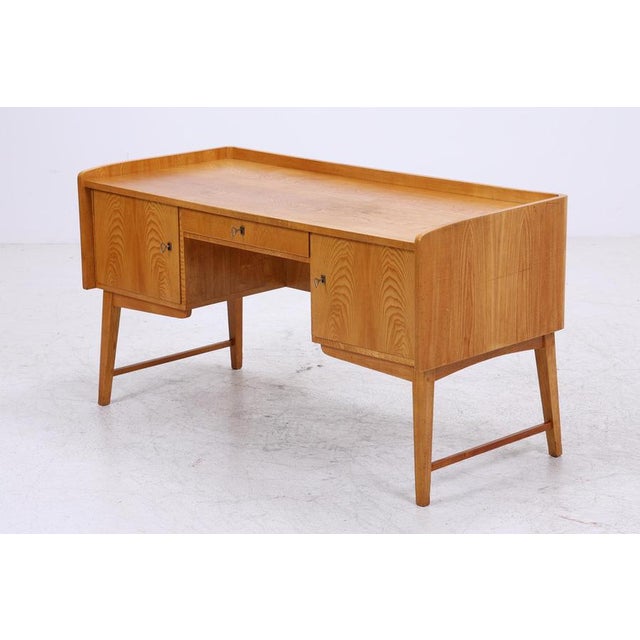 Mid-Century Ash Desk, 1960s For Sale - Image 18 of 18
