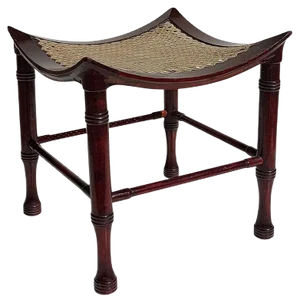 Wooden Thebes Stool from Liberty & Co, 1890s