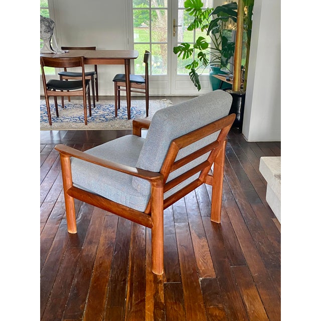 Danish Teak Armchair from Komfort, 1960s For Sale - Image 8 of 17