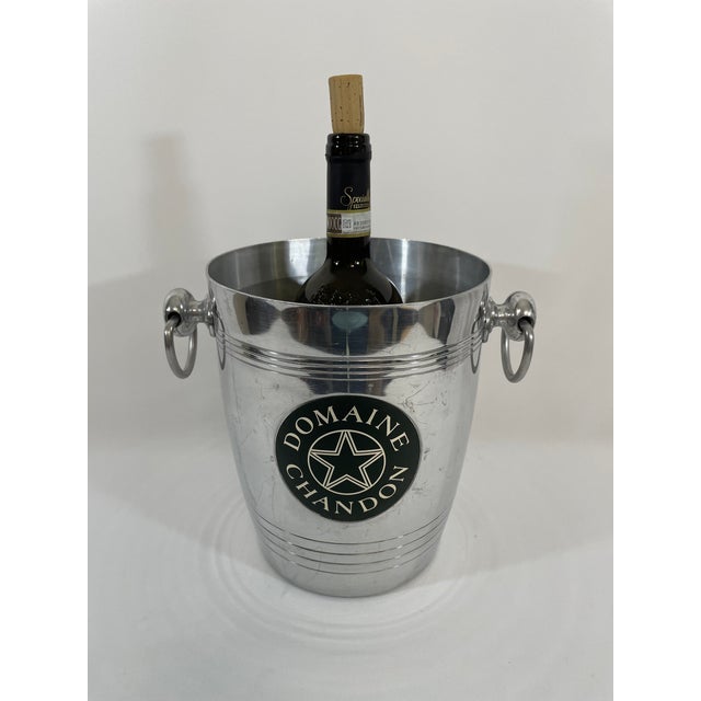 1970s French Domaine Chandon Champagne Ice Bucket by Argit For Sale - Image 13 of 15