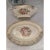 Offered is a lovely vintage serving platter and bowl by The Edwin M Knowles China Co. This set features a floral design...