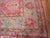 Turkish 1930s Rose-Teal Green Large Scale Arts and Crafts Antique Turkish Oushak Rug 13'10" X 16'8" Handknotted Wool Carpet For Sale - Image 3 of 6