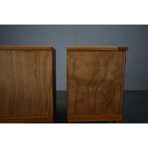 Art Deco Bedside Tables, Former Czechoslovakia, 1935, Set of 2 For Sale - Image 12 of 18