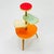 1950s German Plant Stand, Colorful Vintage Mid-Century Minimalist Indoor Plant Stand Side Table Retro flower table It...