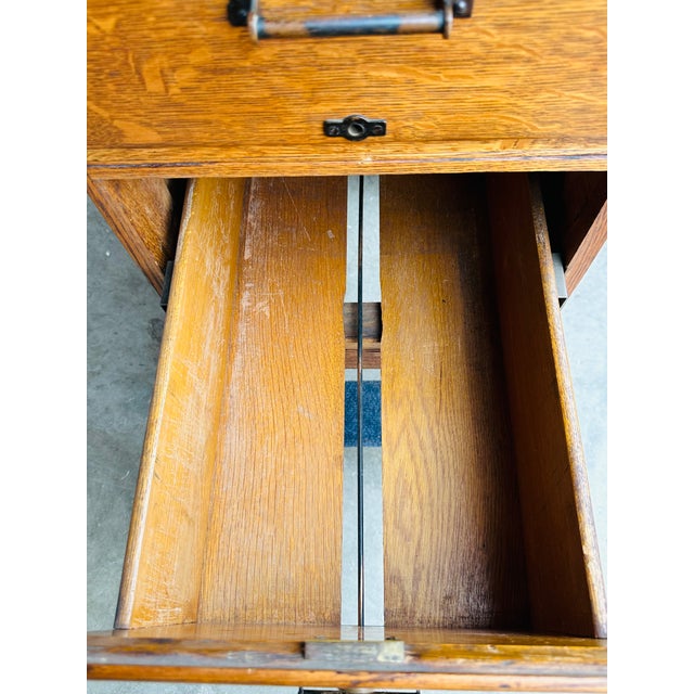 Antique Wabash Stackable File Cabinet For Sale - Image 13 of 16