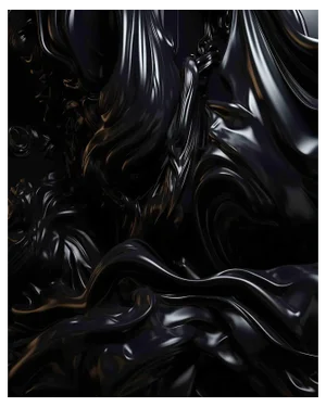 Kevin Abanto, Lustrous Fusion, Digital Print, 2023
