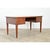 Wood French 20th Century Mahogany and Leather-top Desk For Sale - Image 7 of 14