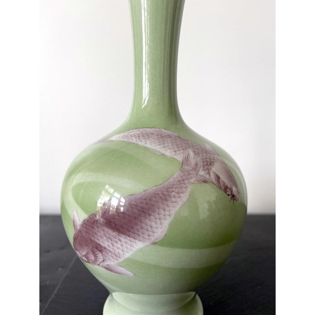 Antique Japanese Ceramic Vase Makuzu Kozan Meiji Period For Sale - Image 12 of 13