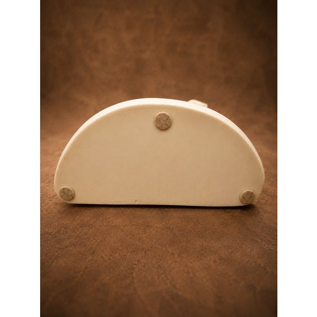 Vintage Italian Three Graces Alabaster Resin Sculpture by Alfonso Lucchesi for f.a.r.o. Italy For Sale - Image 6 of 9