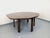 Mid-Century Modern Vintage Brutalist Hexagonal Oak Dining Table with Extension, 1950s For Sale - Image 3 of 18
