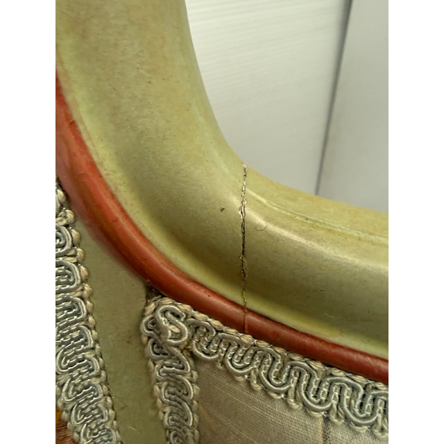 French Louis XV Bergere Chair, Gilded For Sale - Image 12 of 12