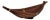 Mid-Century Scandinavian Viking Ship Fruit Bowl in Teak and Brass, Sweden, 1950s For Sale