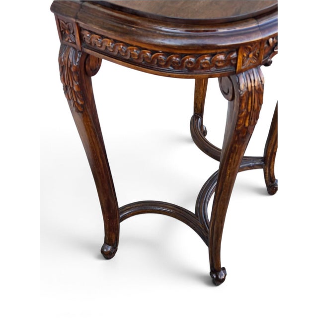 19th Century 19th Century French Walnut Console Table/ Entry Hallway Table For Sale - Image 5 of 10