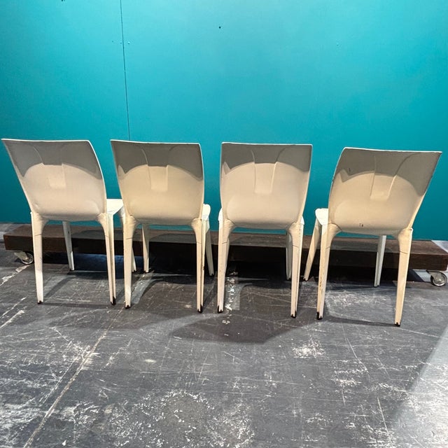 Lambada Chairs in Metal by Marco Zanuso for Gavina. 1964, Set of 4 For Sale - Image 9 of 14