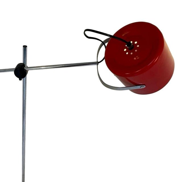 Vintage Dutch Floor Lamp by Hoogervorst for Anvia For Sale - Image 6 of 11