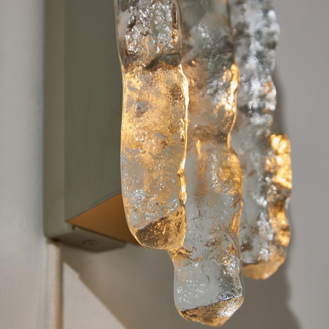 Kalmar Crystal Wall Lamp by J. T. Kalmar, 1960s For Sale - Image 4 of 7