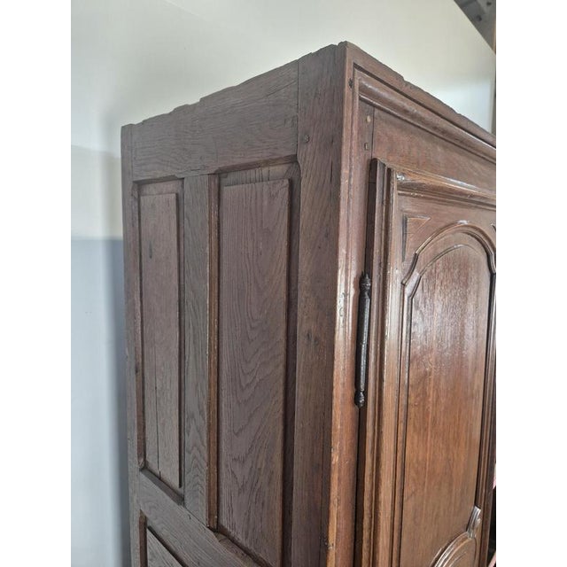 Vintage Wardrobe in Oak For Sale - Image 5 of 8