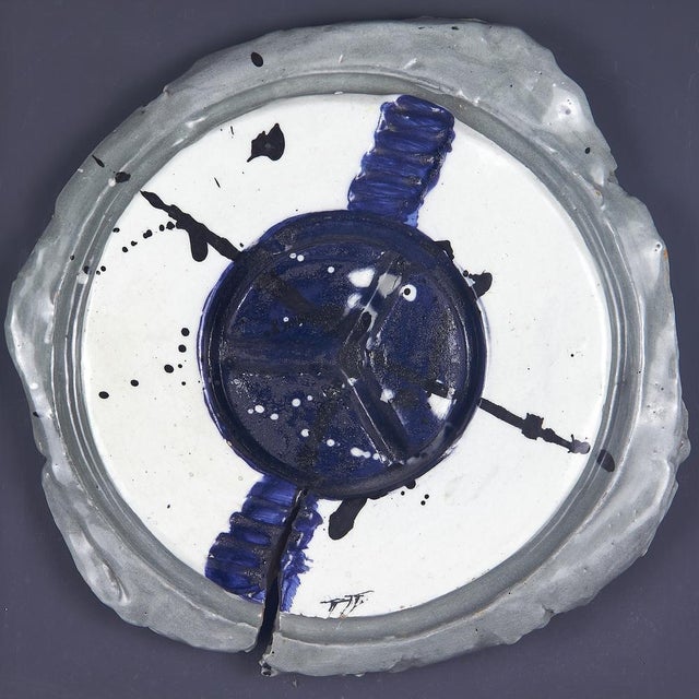 Adriano Tuninetto, Wall Sculpture, 1970s, Terracotta For Sale - Image 4 of 4