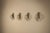 A refined play of glass, contour and light, this set of four lt 276 wall lamps brings together the tactile language of...