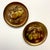 Mid-Century Modern Mid-Century Arts & Crafts Boho Chic Syroco Wood Apples & Pears Wall Plates - A Pair. For Sale - Image 3 of 11