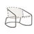 Brown Jordan Kantan Aluminum Vinyl Motion Lounge Chair, Mica frame with White Lite fabric For Sale - Image 12 of 12