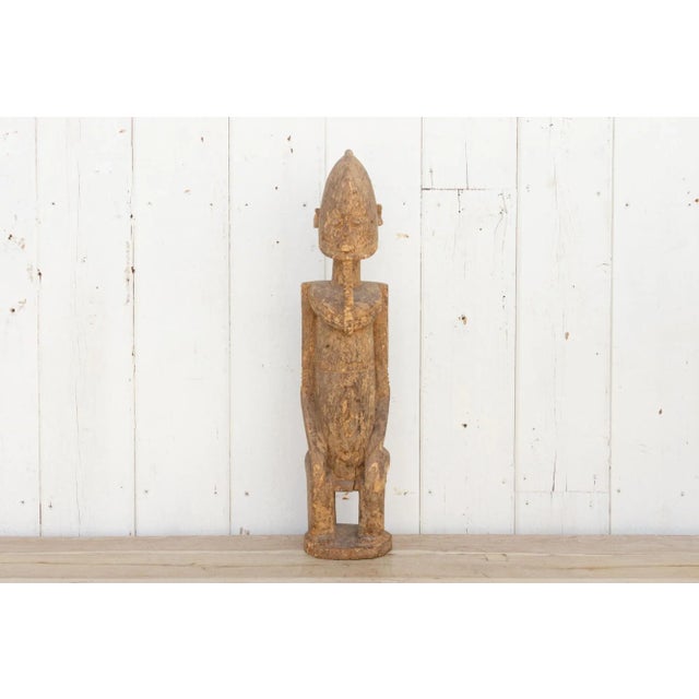 African 19th Century Primitive Tall African Statue For Sale - Image 3 of 11
