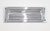 Traditional Vintage 9.875 In. Rectangular Chromed Brass Mail Slot Set For Sale - Image 3 of 8