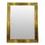 19th Century French Brass Transitional Style Mirror For Sale