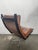 Bruno Mathsson Swivel Armchair in Light Brown Leather by Bruno Mathsson for Dux, 1960s For Sale - Image 4 of 14