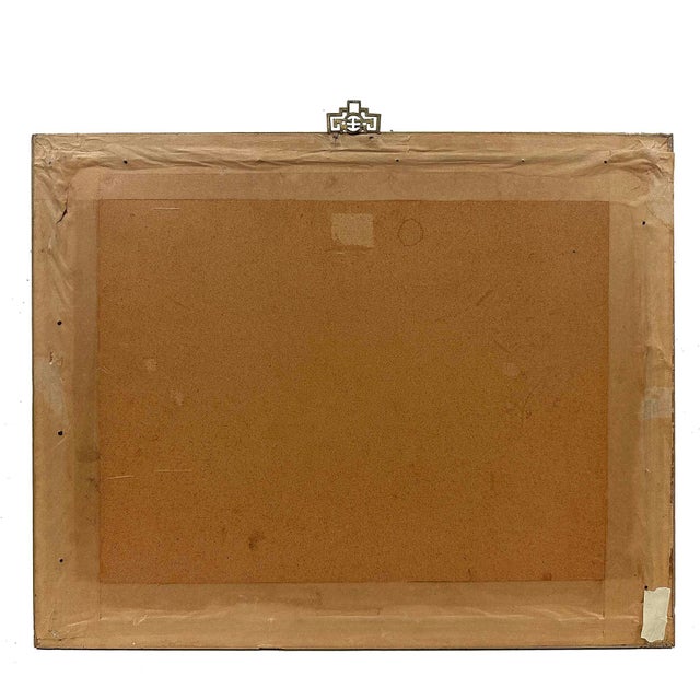 Late 19th-Century Framed Chinese Silk Embroidered Panel For Sale - Image 9 of 9