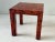 R & Y Augousti Red Penshell Side/End Table, France 1970 For Sale - Image 4 of 7